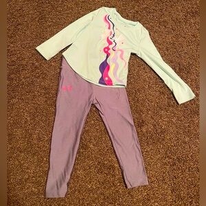 2t girls Under Armour outfit